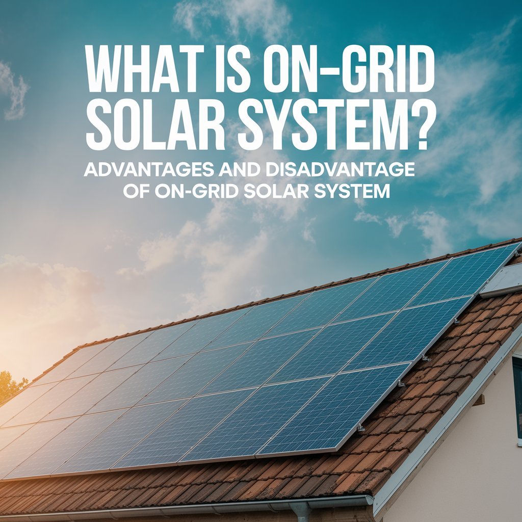 On grid solar solutions