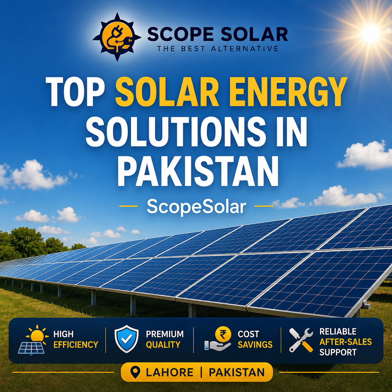 Top Solar Energy Solutions in Pakistan