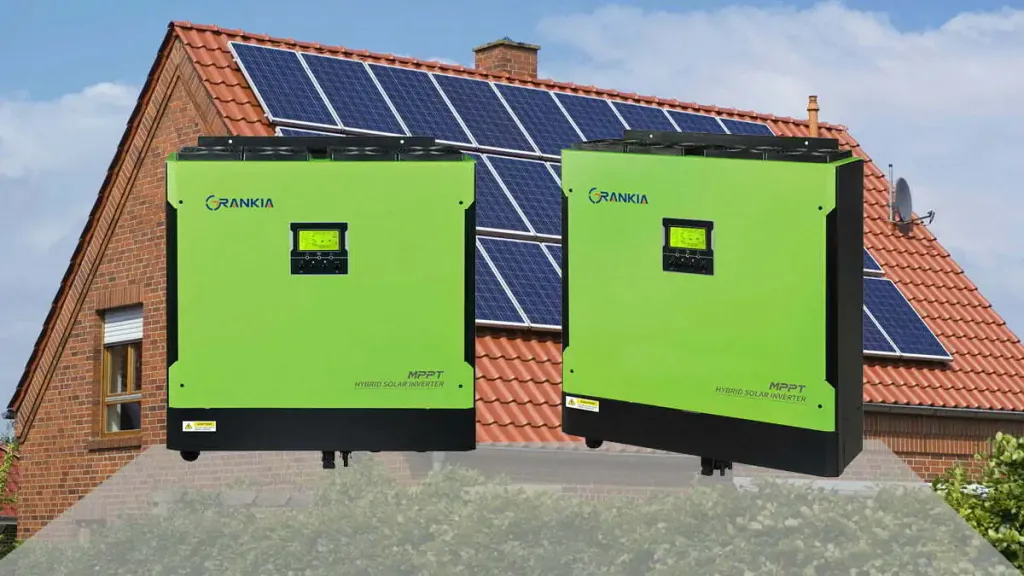 "Hybrid solar system installed on a residential rooftop in Pakistan"