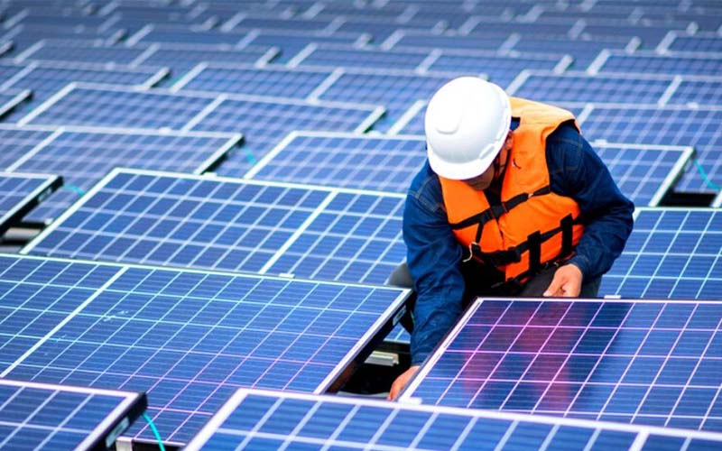 Solar system maintenance tips including regular panel cleaning and performance checks